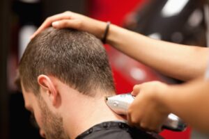 mens buzz cut