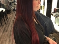 Before and after . New color and new Hair Talk extensions1