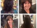 Before and after color and cut b