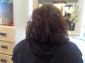 beforeBefore and after of Brazilian blowout along with new color.me color